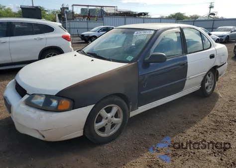 2001 Nissan Sentra Xe z USA, uszkodzony, nr VIN 3N1CB51D01L494180